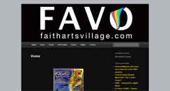 Desktop Screenshot of faithartsvillage.com